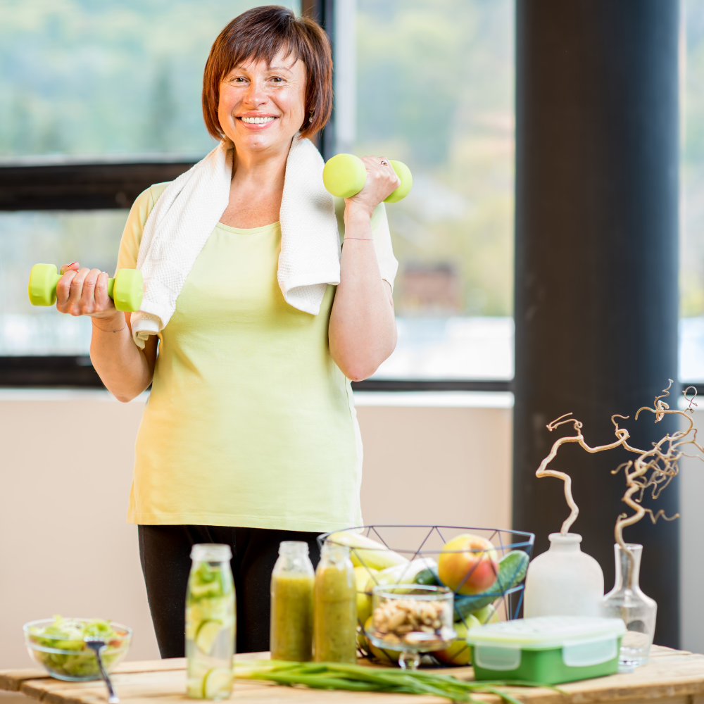 healthy habits of aging people